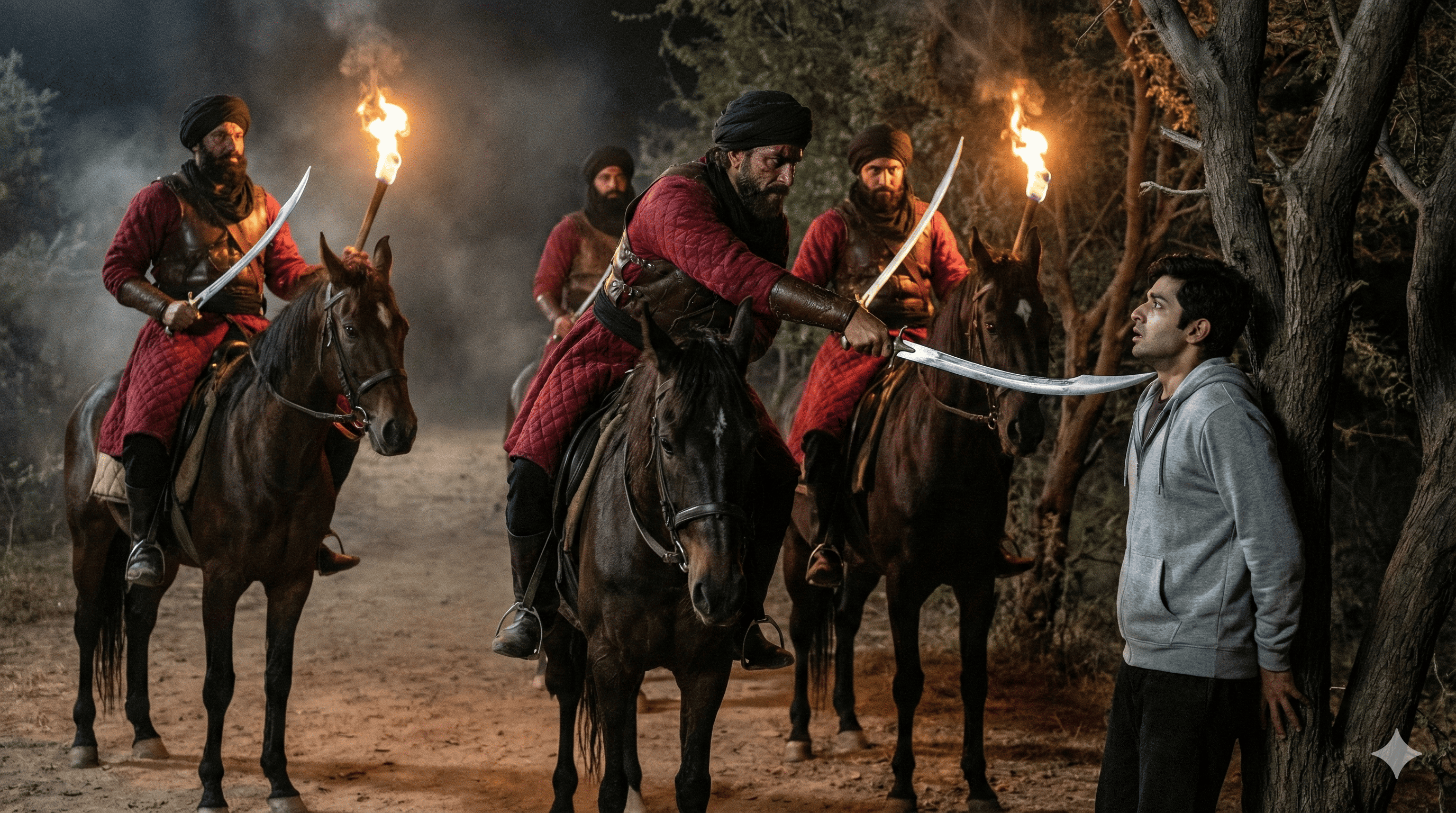 Sultanate Scouts with Torches