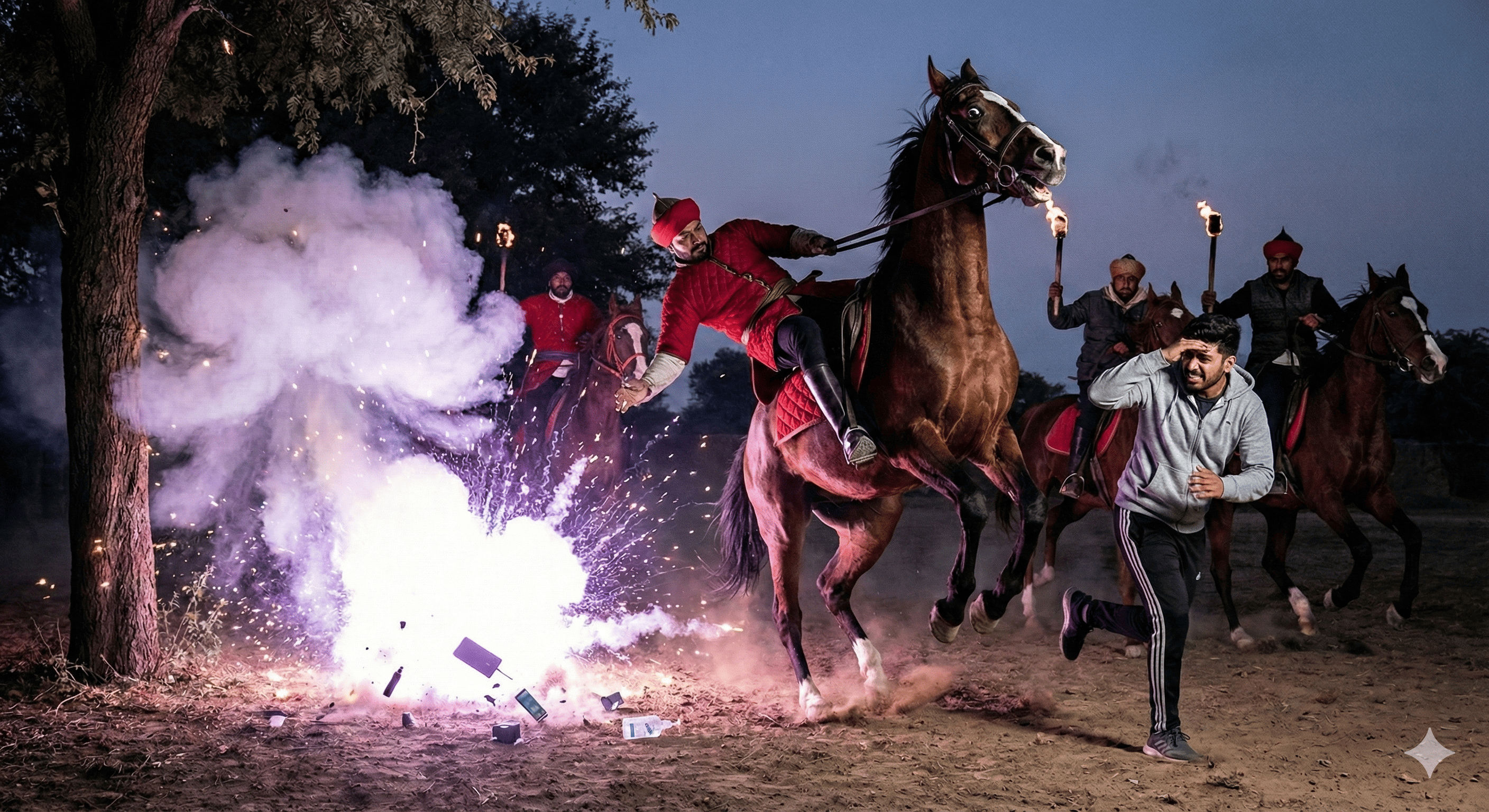 Chemical Fire Explosion