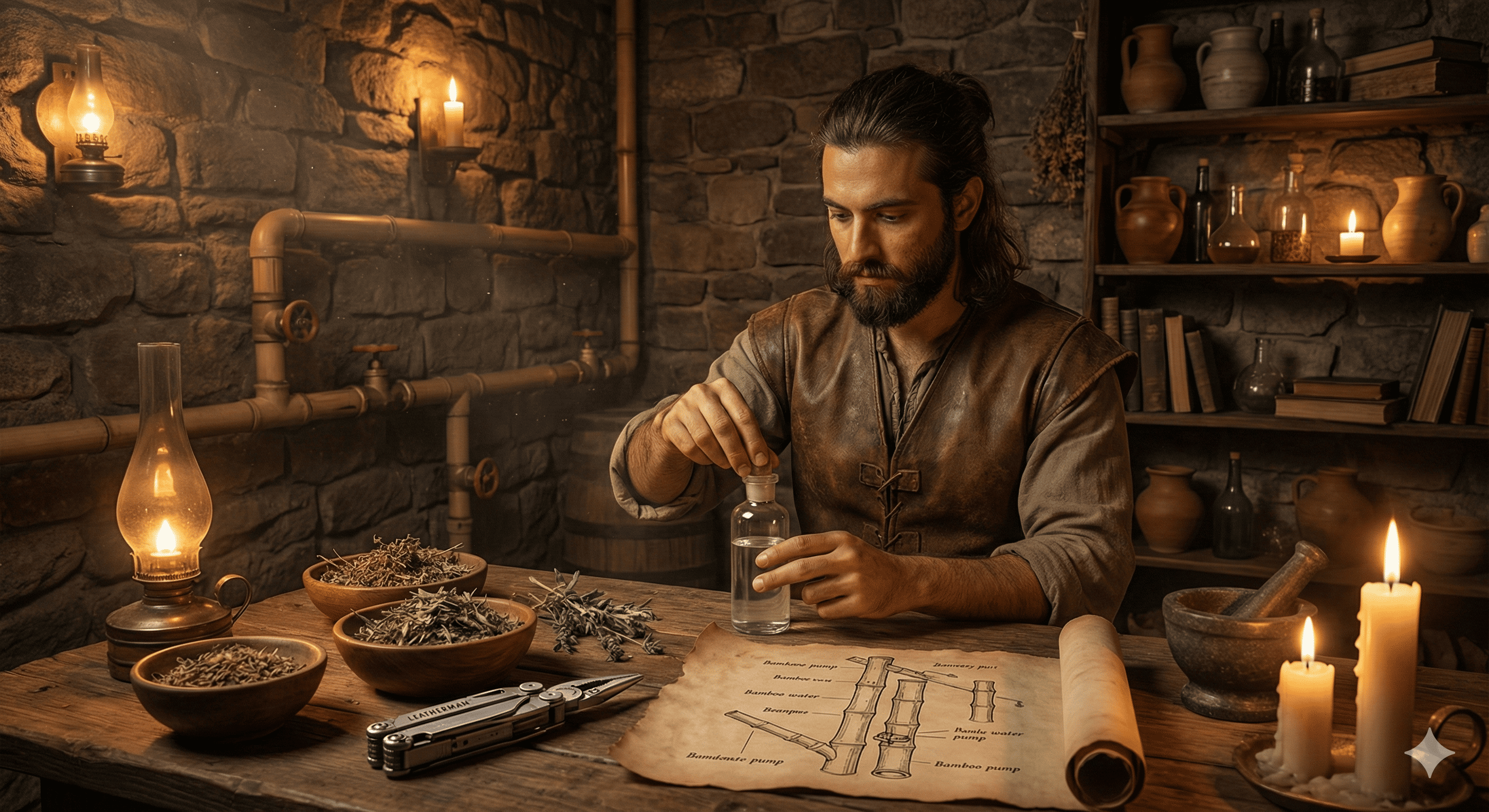 Aarav's Stone Hut Lab