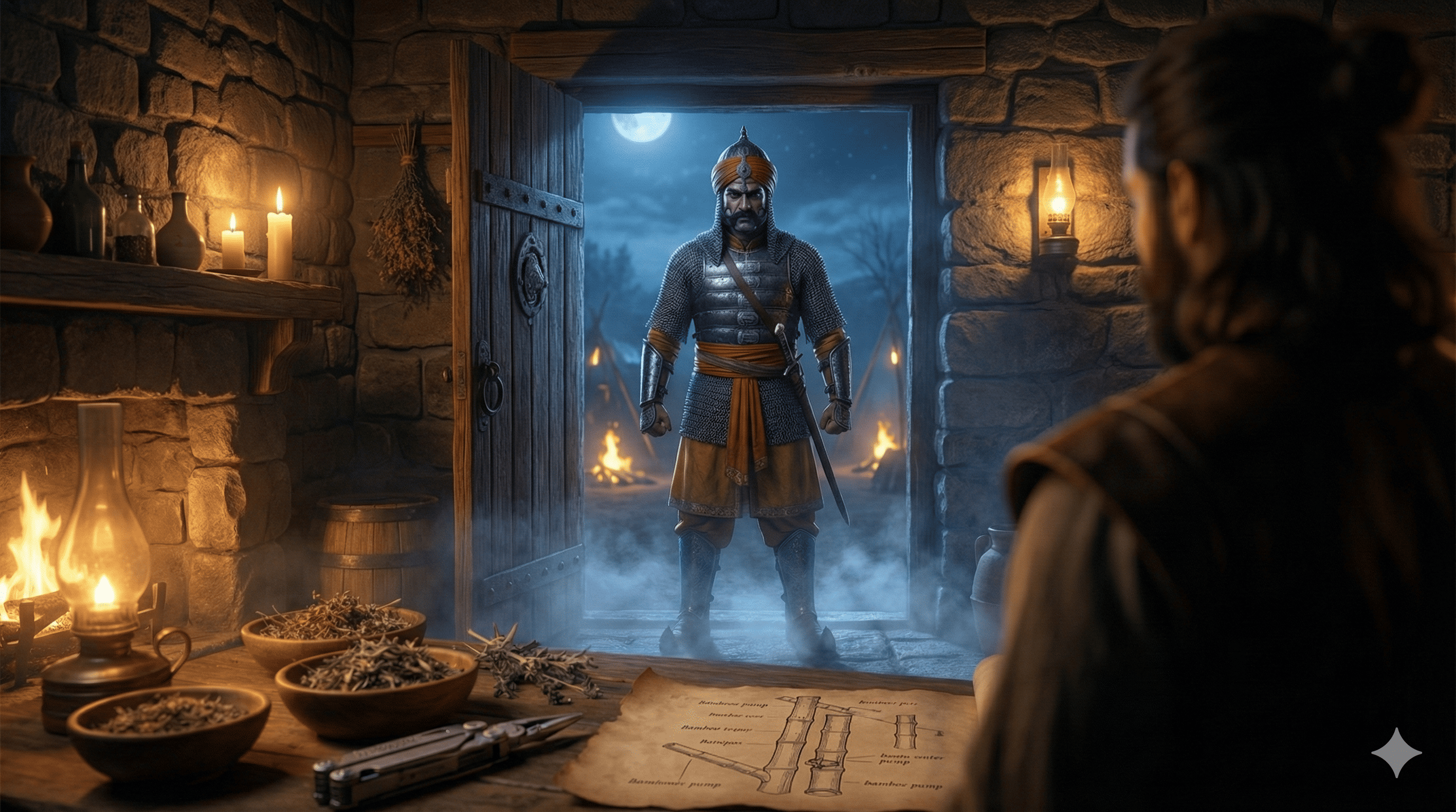 Chundawat at the door